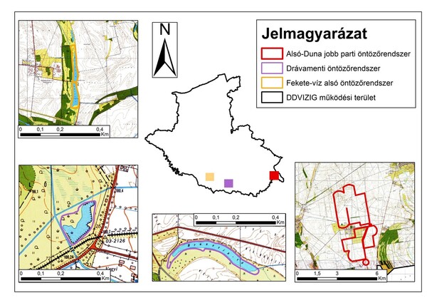 Öntöző rendszerek a DDVIZIG területén