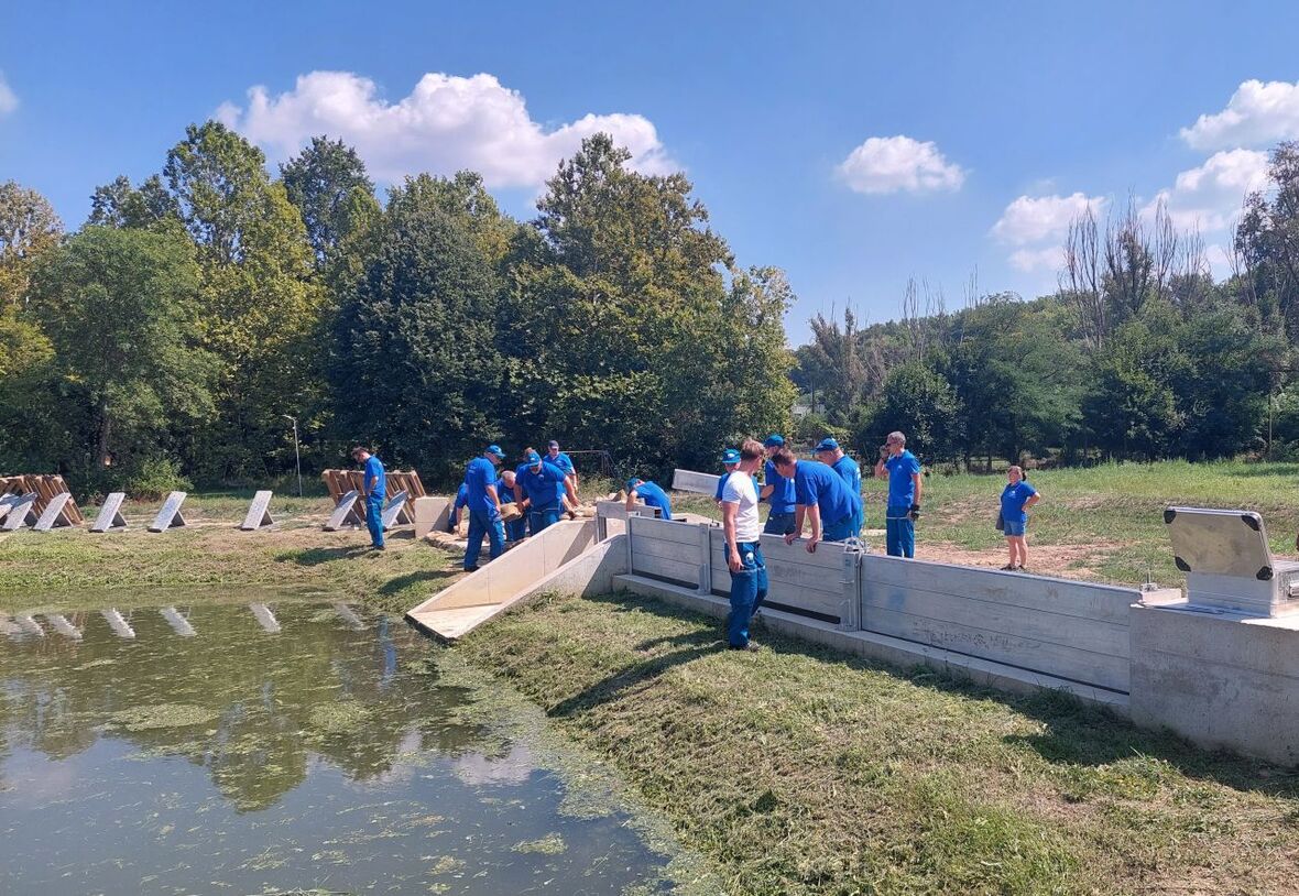 Műszaki irányítók oktatása a Millér csatornán