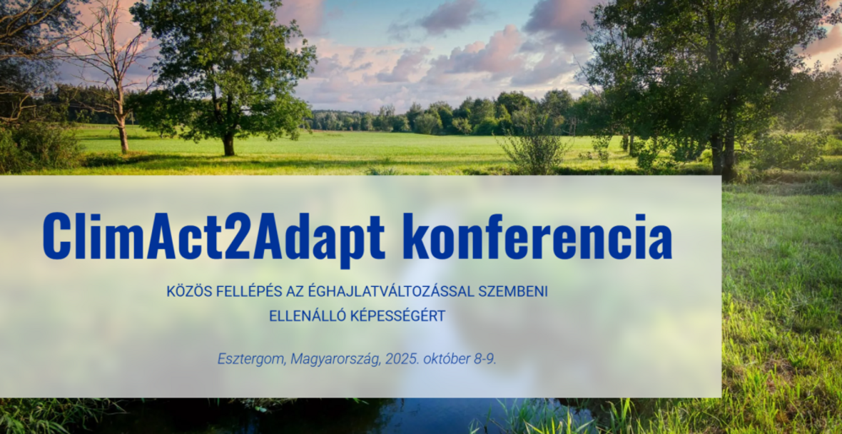 Meghívó a ClimAct2Adapt nemzetközi konferenciára