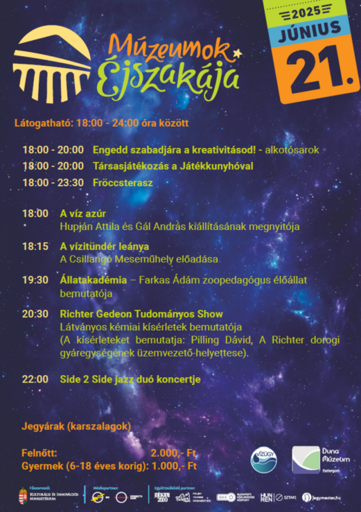 múzeumok éjszakája 2025